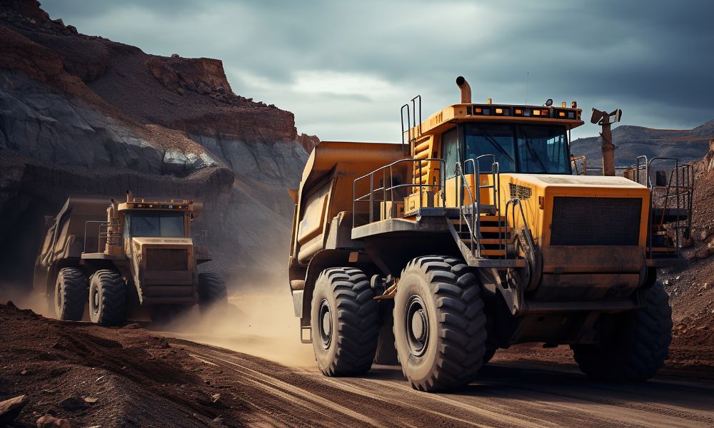 heavy construction industry equipment